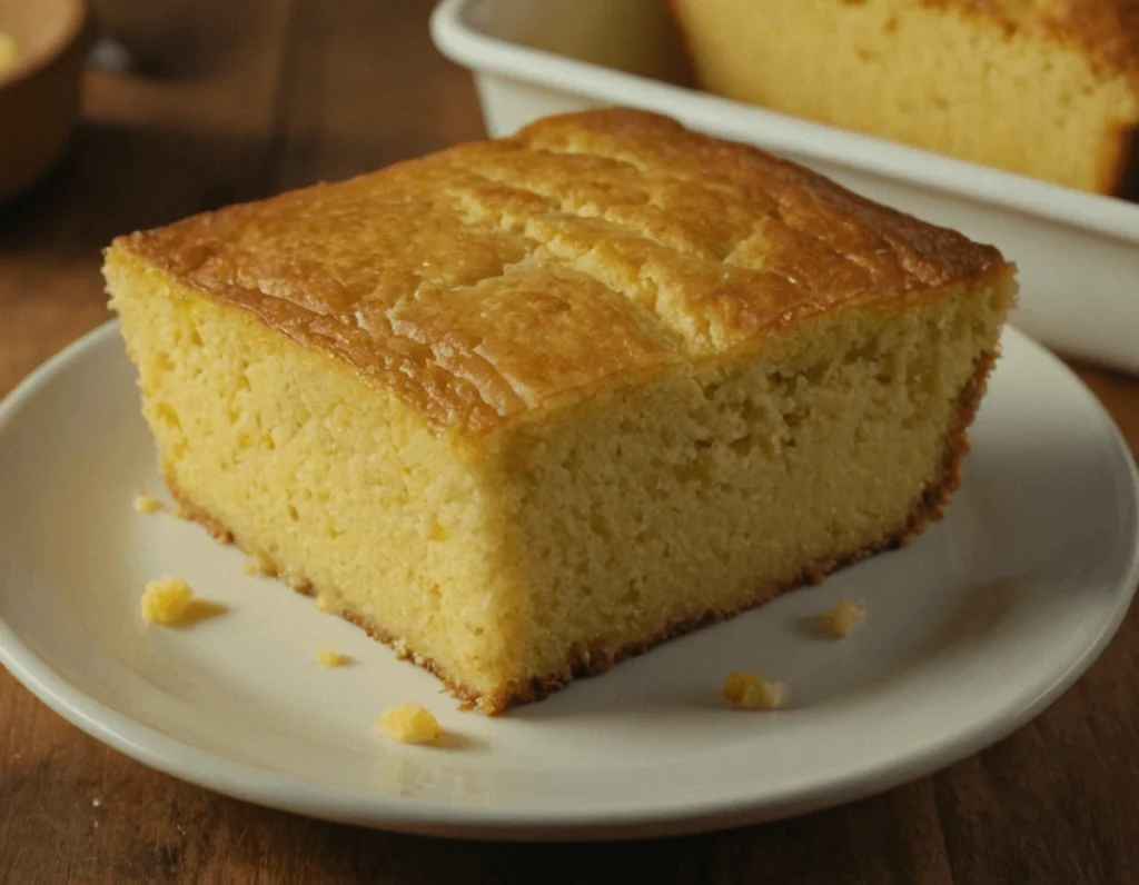 How to Make the Best Southern Cornbread Recipe: Tips and Tricks Baked Southern cornbread sliced and served on a plate