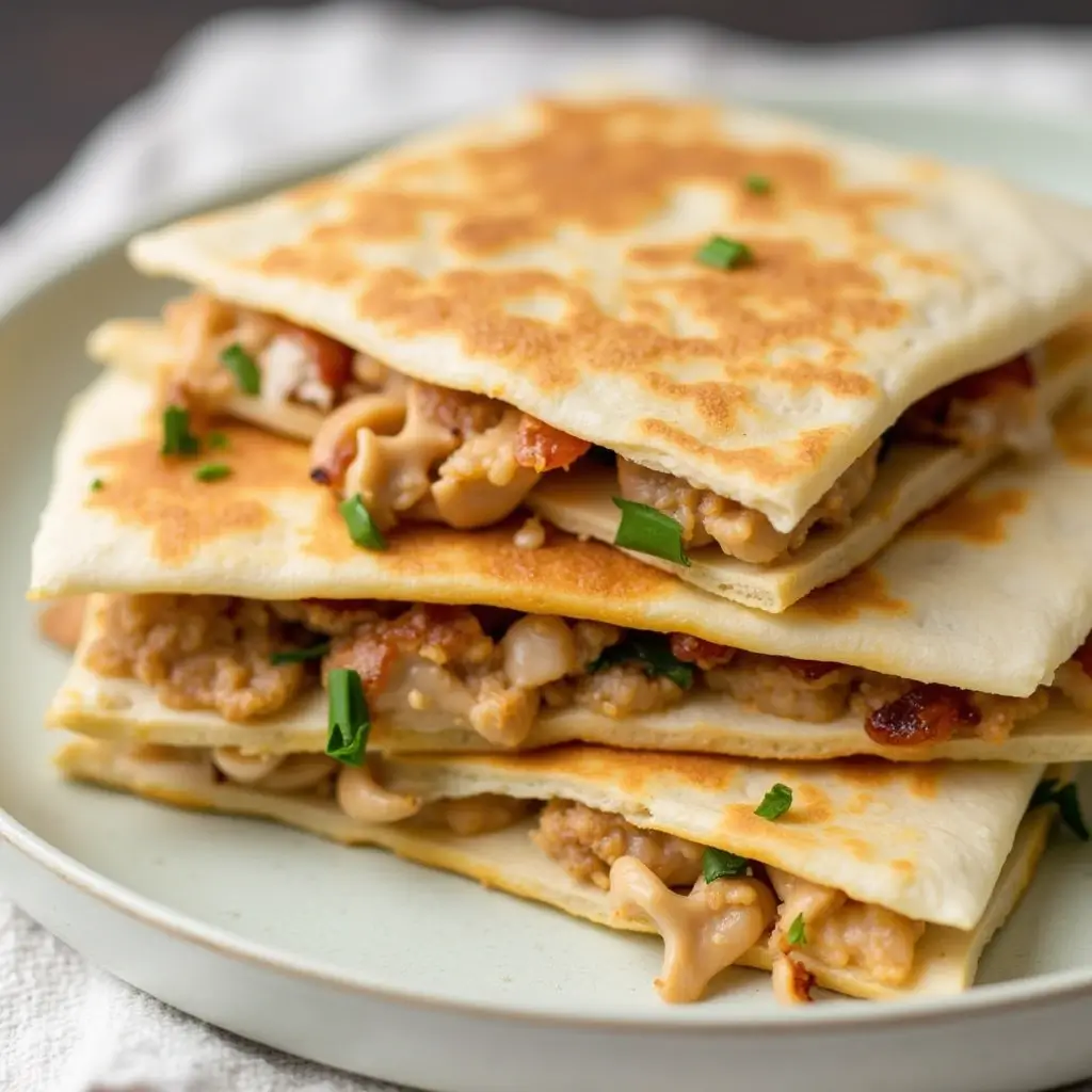 Amazing Leftover Rotisserie Chicken Recipes to Save Time & Money Tasty quesadillas filled with leftover rotisserie chicken and melted cheese