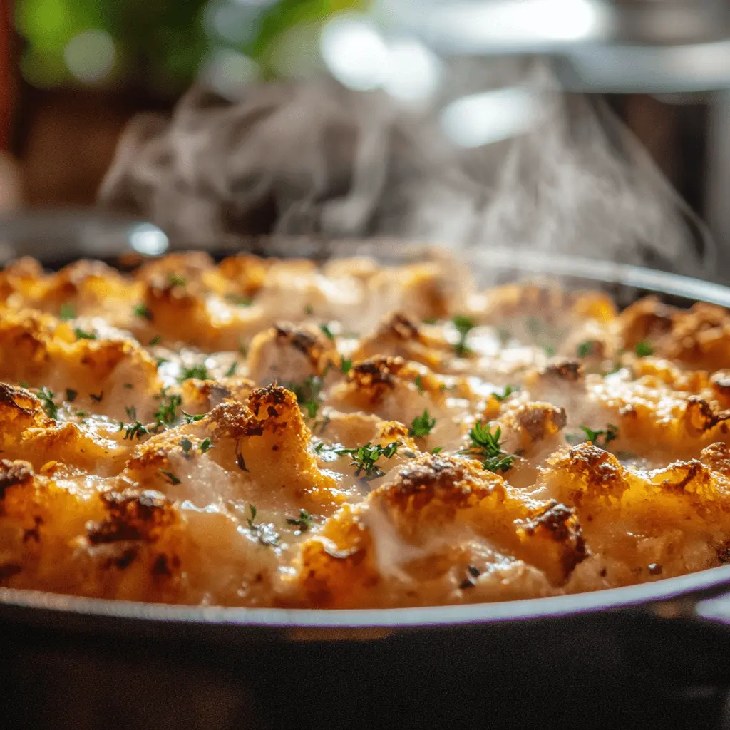 Quick & Tasty: The Best Chicken Casserole Recipe For Every Occasion A golden, bubbly chicken casserole with a crispy topping coming out of the oven, ready to serve.