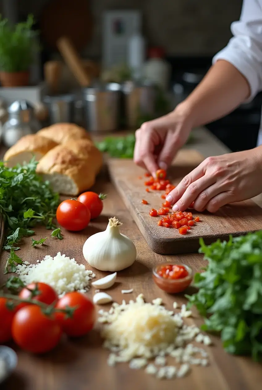 Preparing Winter Comfort Foods at home Preparing Winter Comfort Foods at home | Casual kitchen prep photo